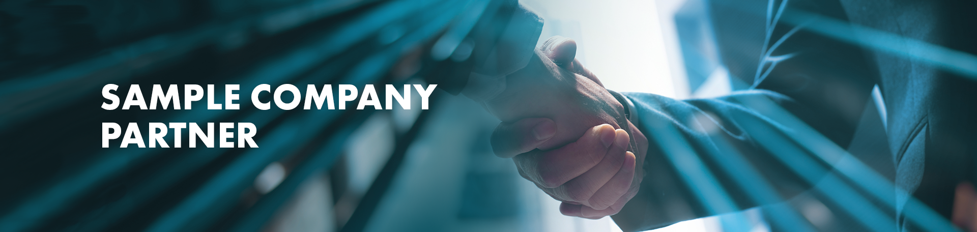 Company Partner Header - Sample